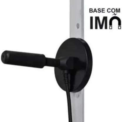 Antena Digital com Cabo De 4MT e Base Magnética com Imã